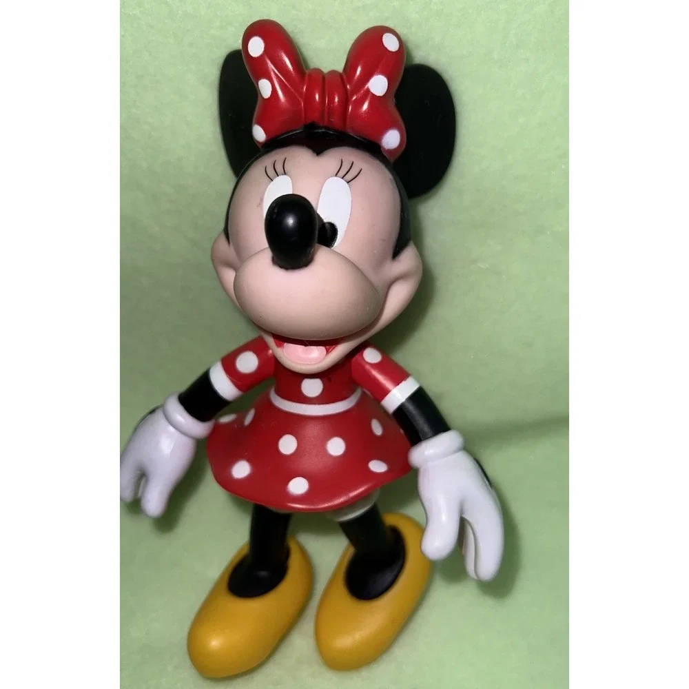 Mini Mouse Hard Plastic Toy Posable Arms & Legs 7